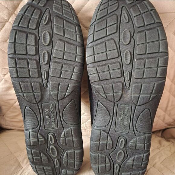 Dickies Men's Size M (9/10) Slippers Black Memory Foam Plush Slip On Clogs - Picture 8 of 8